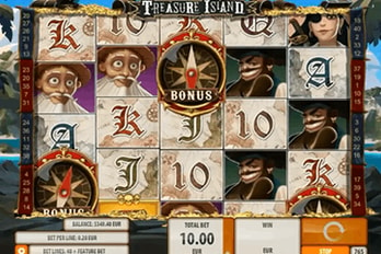 Treasure Island Slot Game Screenshot Image