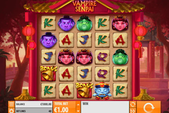 Vampire Senpai Slot Game Screenshot Image