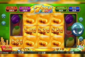 7 Gold Fruits Slot Game Screenshot Image