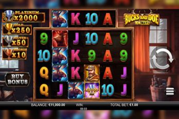 Bucks and Doe: 10K WAYS Slot Game Screenshot Image