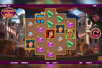 Caravan Of Riches Slot Game Screenshot Image