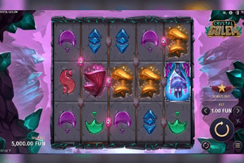 Crystal Golem Slot Game Screenshot Image