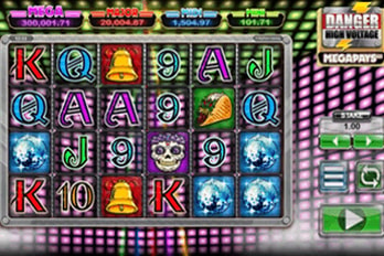 Danger High Voltage Slot Game Screenshot Image