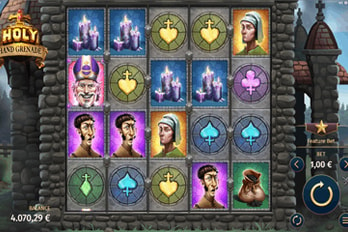 Holy Hand Grenade Slot Game Screenshot Image