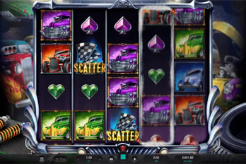 Hot Rod Racers Slot Game Screenshot Image