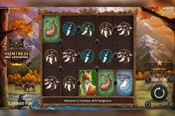 Huntress Wild Vengeance Slot Game Screenshot Image