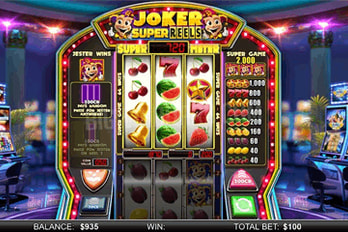 Joker Super Reels Slot Game Screenshot Image
