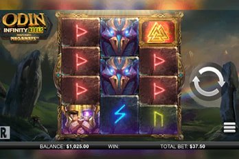 Odin: Infinity Reels X Megaways Slot Game Screenshot Image