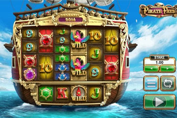 Pirate Pays Slot Game Screenshot Image