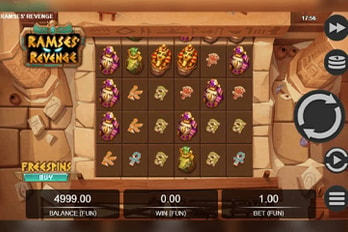 Ramses Revenge Slot Game Screenshot Image