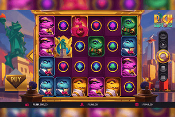 Rich Raptors Slot Game Screenshot Image