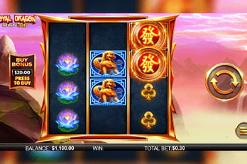 Royal Dragon: Infinity Reels Slot Game Screenshot Image