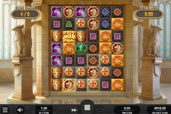 Templar Tumble Slot Game Screenshot Image