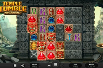 Temple Tumble Megaways Slot Game Screenshot Image