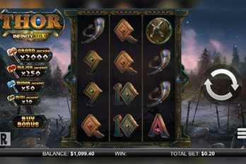 Thor: Infinity Reels Slot Game Screenshot Image