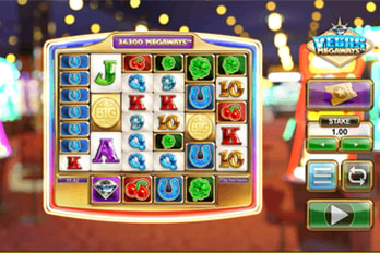 Vegas Megaways Slot Game Screenshot Image