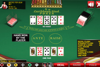 Caribbean Stud Poker Game Screenshot Image