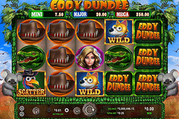 Eddy Dundee slot game screenshot image