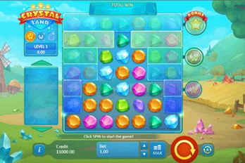 Crystal Land Slot Game Screenshot Image