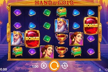 Hand of Gold Slot Game Screenshot Image