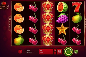 Imperial Fruits: 40 lines Slot Game Screenshot Image