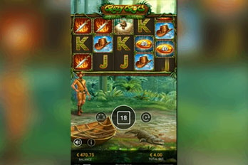 Crazy Crocs Slot Game Screenshot Image