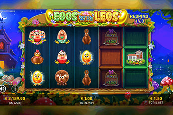 Eggs With Legs Slot Game Screenshot Image