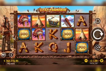 Lucky Comanche Slot Game Screenshot Image