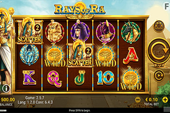 Rays of Ra Slot Game Screenshot Image