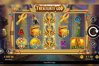 Treasures God Slot Game Screenshot Image