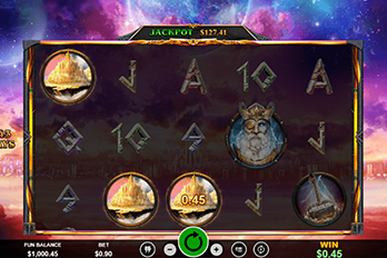 Asgard Deluxe Slot Game Screenshot Image