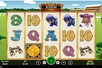 Derby Dollars Slot Game Screenshot Image