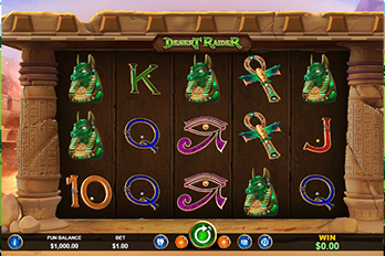 Desert Raider Slot Game Screenshot Image