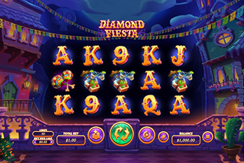 Diamond Fiesta Slot Game Screenshot Image