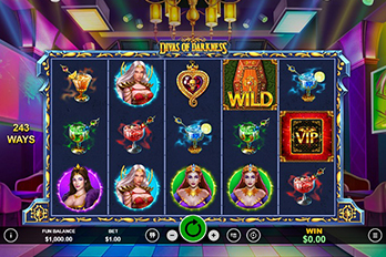 Divas of Darkness Slot Game Screenshot Image