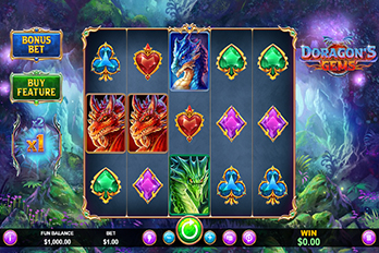 Doragons Gems Slot Game Screenshot Image