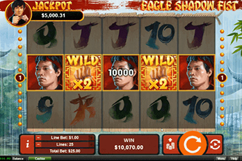 Eagle Shadow Fist Slot Game Screenshot Image