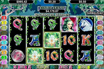 Enchanted Garden Slot Game Screenshot Image