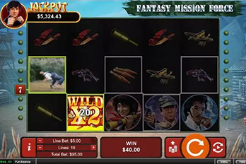 Fantasy Mission Force Slot Game Screenshot Image