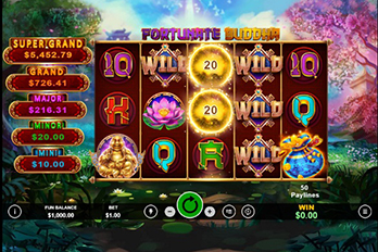 Fortunate Buddha Slot Game Screenshot Image