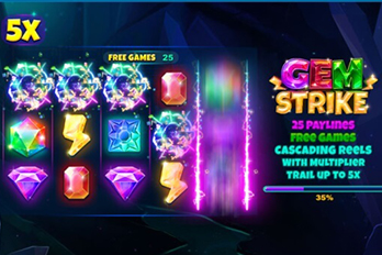 Gem Strike Slot Game Screenshot Image