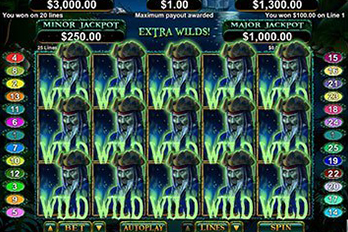 Ghost Ship Slot Game Screenshot Image