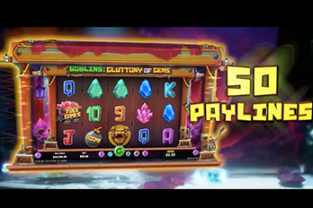 Goblins: Gluttony of Gems Slot Game Screenshot Image