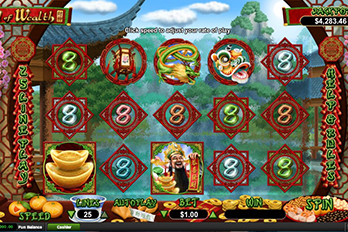 God of Wealth Slot Game Screenshot Image