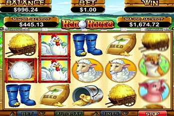 Henhouse Slot Game Screenshot Image