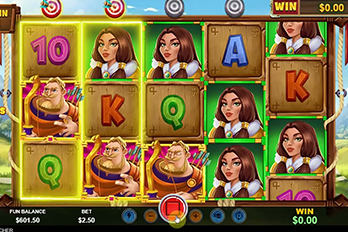 Locking Archer Slot Game Screenshot Image