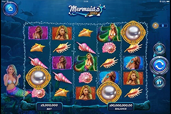 Mermaid's Pearls Slot Game Screenshot Image