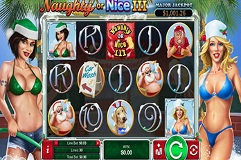 Naughty or Nice III - Car Wash Slot Game Screenshot Image