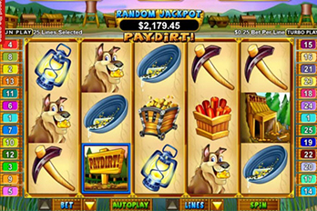 PayDirt! Slot Game Screenshot Image