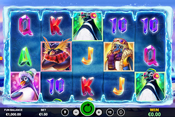 Penguin Power Slot Game Screenshot Image